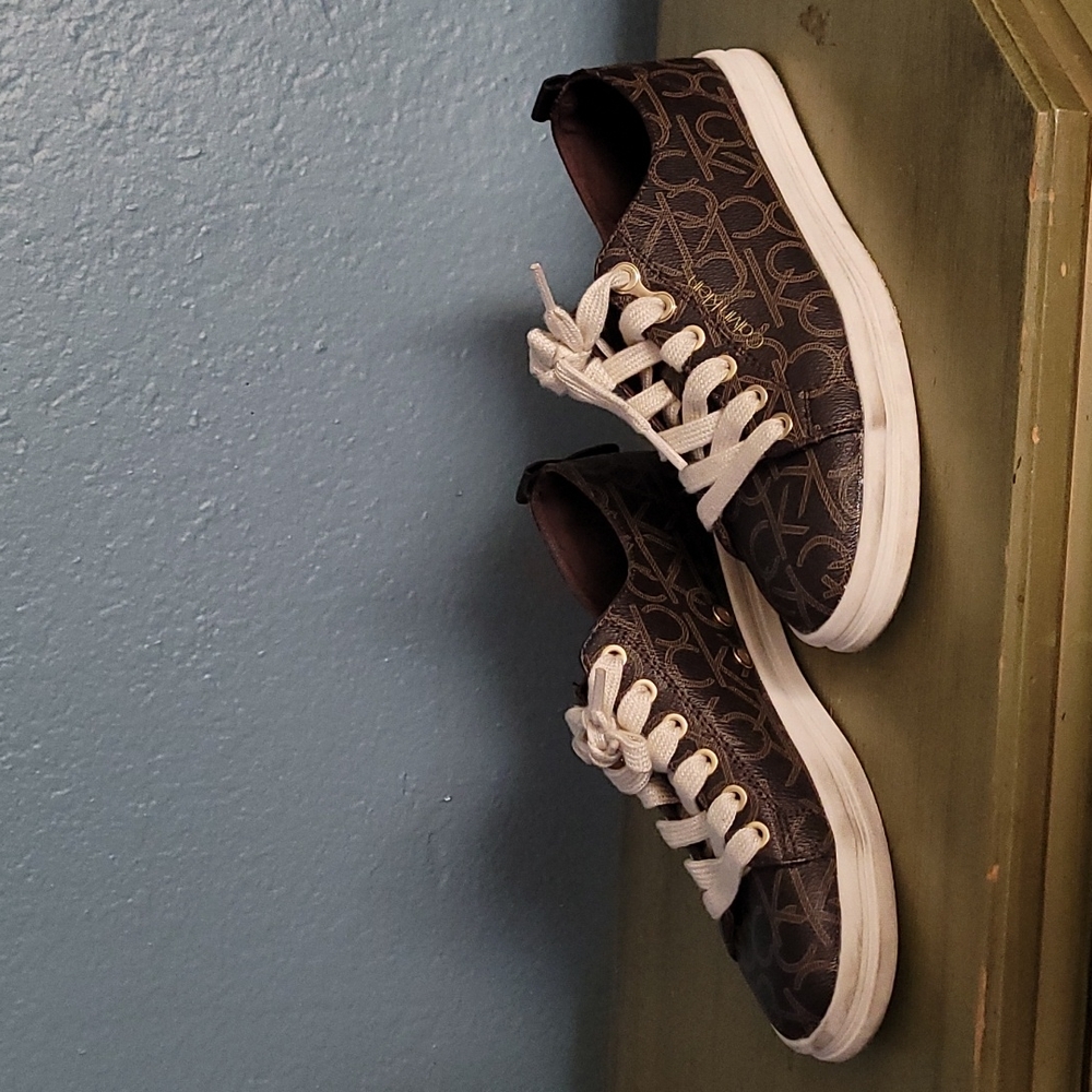 Calvin Klein Patterned Shoes